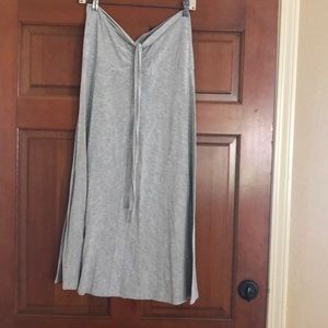 Convertible Dress/Skirt Cover Up Gray